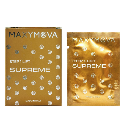 Paso 1 LIFT SUPREME PARA LAMINACIÓN DE CEJAS Y PESTAÑAS, SOBRES 1,5 ML