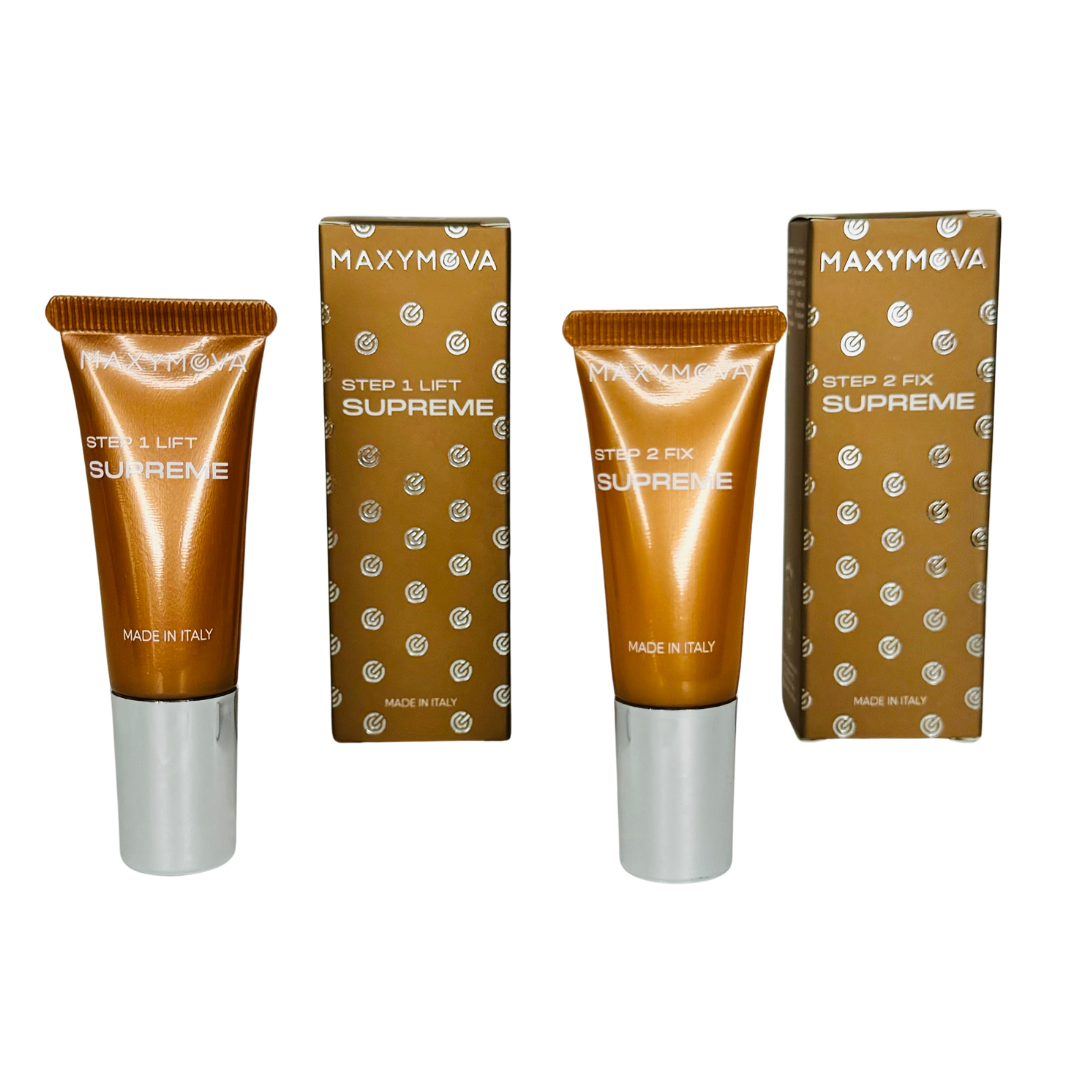 KIT DE TUBOS LAMINACIÓN SUPREMA DE CEJAS Y PESTAÑAS MAXYMOVA