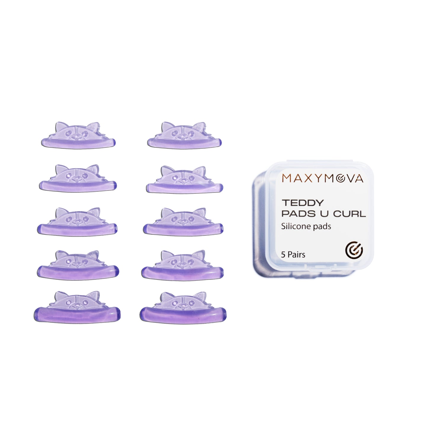 MOLDES DE SILICONA ULTRA PEGAJOSOS PARA LEVANTAR PESTAÑAS TEDDY,PARA LEVANTAR PESTAÑAS CON RIZO U