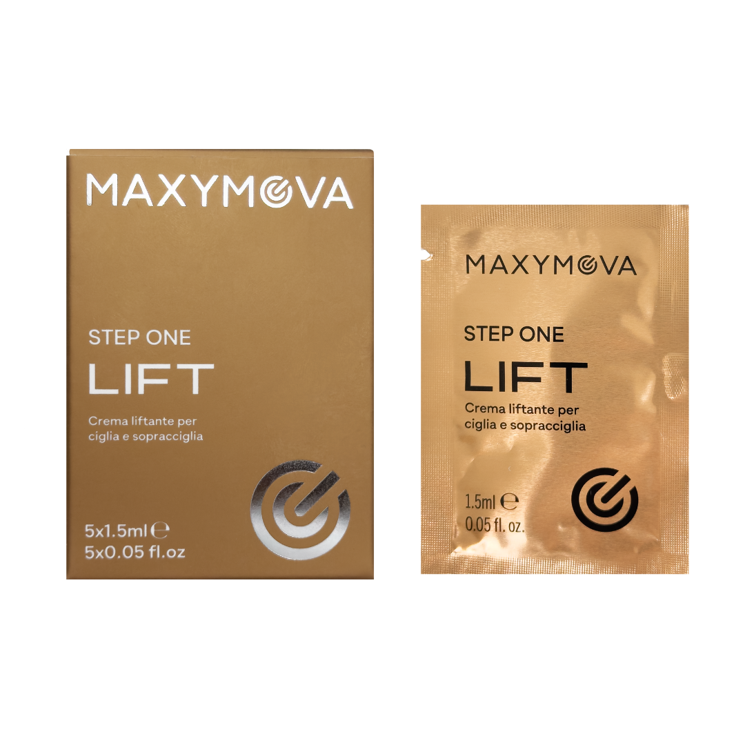 Paso 1 LIFT PARA LAMINACIÓN DE CEJAS Y PESTAÑAS, sobres 1,5ml*5