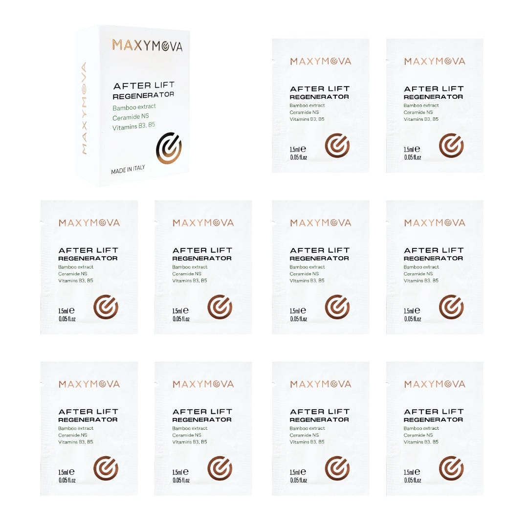SET 1,5 ML* 10 PIEZAS AFTER LIFT REGENERATOR - SÉRUM PARA PESTAÑAS CON BIOSILICATOS DE BAMBÚ