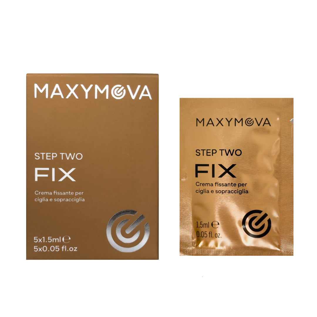 Paso 2 FIX PARA LAMINACIÓN DE CEJAS Y PESTAÑAS, SOBRES DE 1,5 ML*5