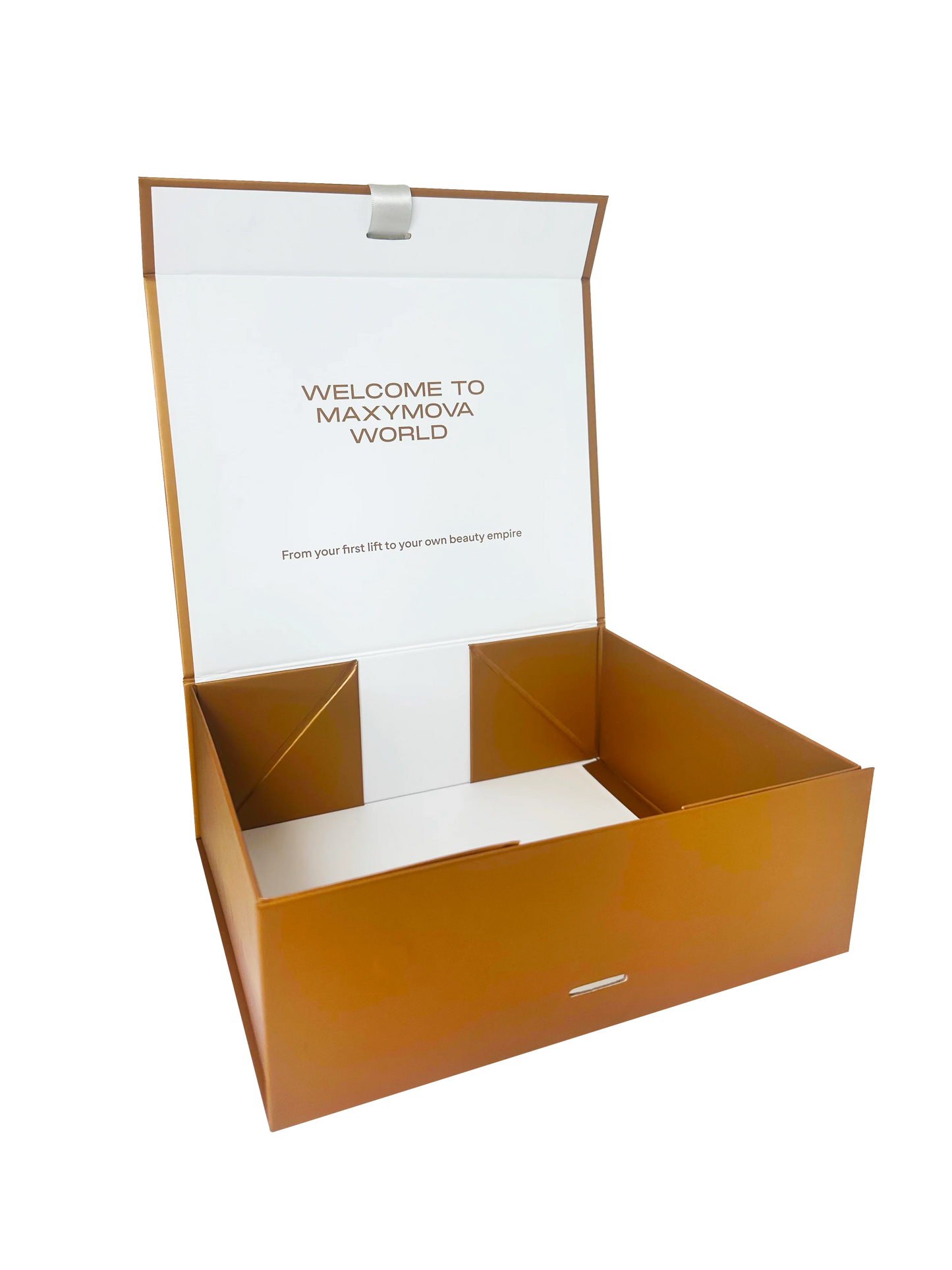 Caja MAXYMOVA magnética de cartón (vacía): elegante y funcional