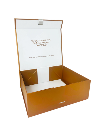 Caja MAXYMOVA magnética de cartón (vacía): elegante y funcional