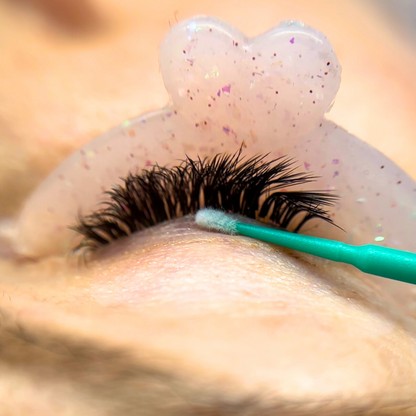 MOLDES DE SILICONA CON PURPURINAPARA TRATAMIENTO DE PESTAÑAS - SPARKLEUNDERLASHES PADS