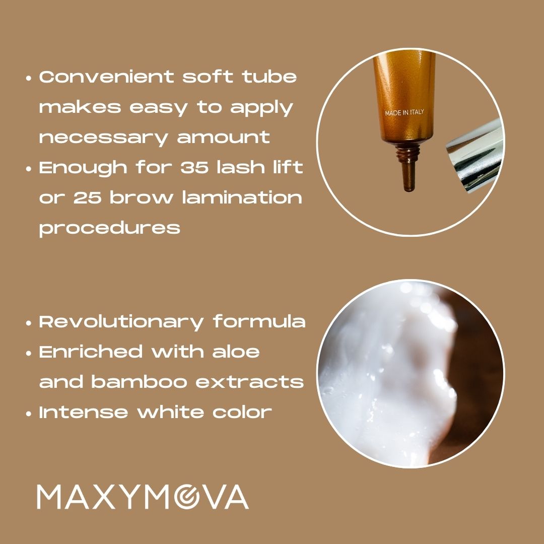 KIT DE TUBOS LAMINACIÓN SUPREMA DE CEJAS Y PESTAÑAS MAXYMOVA
