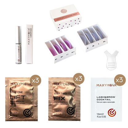 KIT PROFESIONAL DE LAMINACIÓN DE PESTAÑAS (PEQUEÑO) - PARA 12-15 TRATAMIENTOS