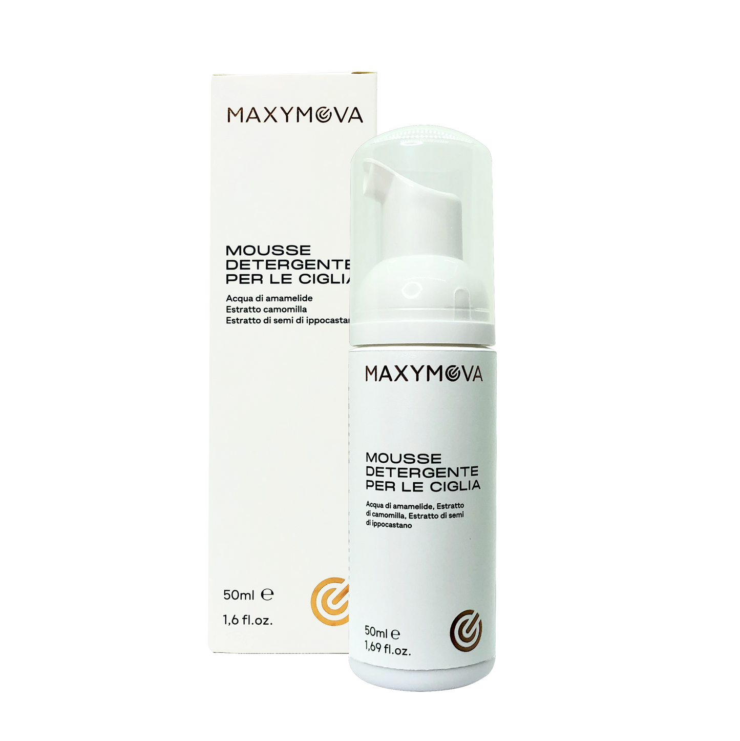 ESPUMA LIMPIADORA 50 ML PESTAÑAS & ROSTRO 50 ml + Cepillo de limpieza