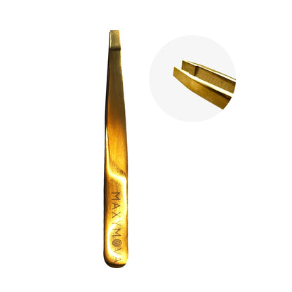 PINZA PLANA MAXYMOVA PARA CEJAS - PINZAS DE ACERO INOXIDABLES DE PRECISION