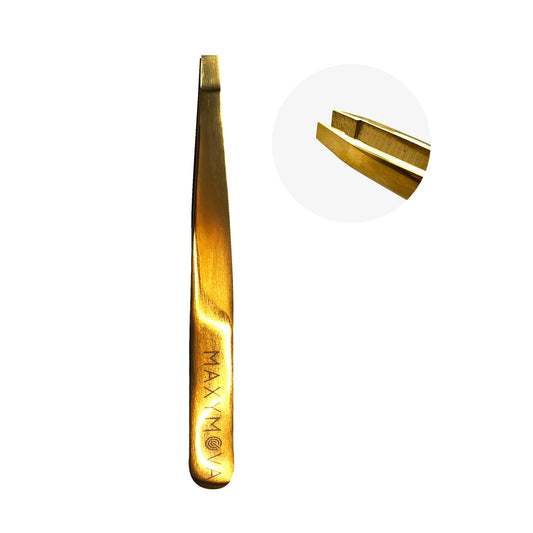 PINZA PLANA MAXYMOVA PARA CEJAS - PINZAS DE ACERO INOXIDABLES DE PRECISION