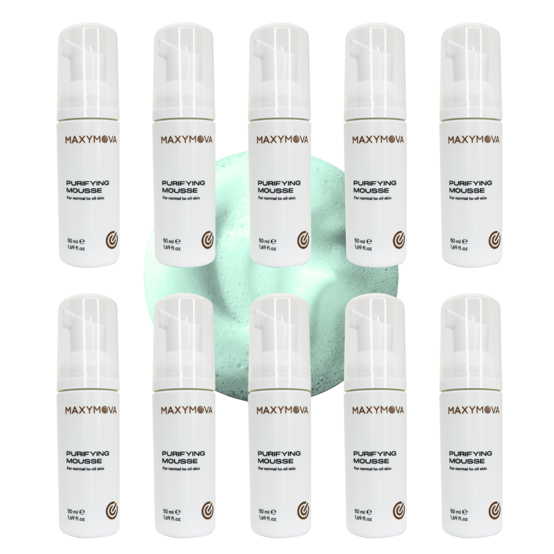 SET 10 MOUSSE PURIFICANTE 50 ML LASHES&FACE CON PROPÓLEO Y EXTRACTO DE OLIVA