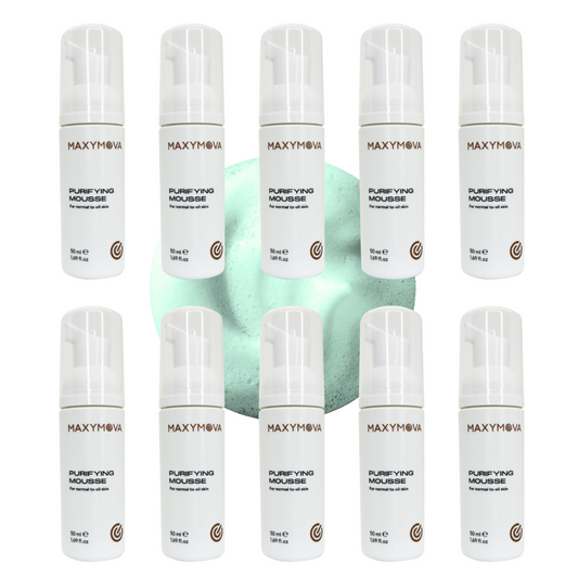 SET 10 MOUSSE PURIFICANTE 50 ML LASHES&FACE CON PROPÓLEO Y EXTRACTO DE OLIVA