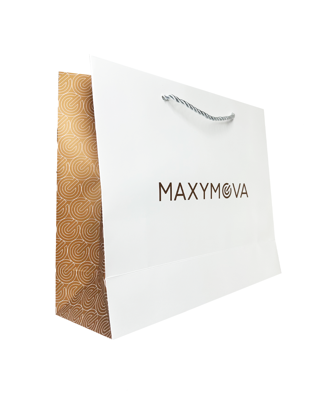 BOLSA DE CARTON DE REGALO PREMIUM MAXYMOVA: ELEGANTE Y DURADERA