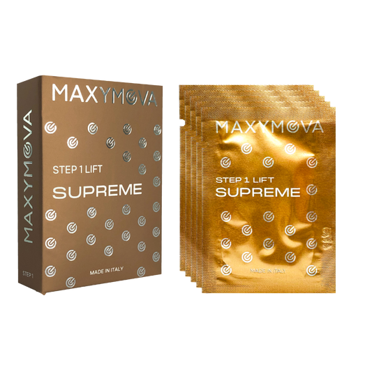 Paso 1 LIFT SUPREME PARA LAMINACIÓN DE CEJAS Y PESTAÑAS, SOBRES 1,5 ML