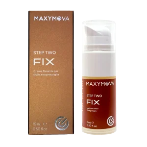 Step 2 FIX MAXYMOVA® para laminación en frasco airless de 15 ml. El segundo paso del tratamiento Professional Lash Lift