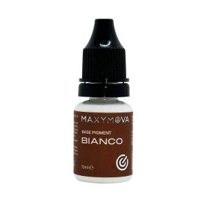 Pigmento Base Profesional BLANCO para PMU y Microblading, 10 ml, MAXYMOVA