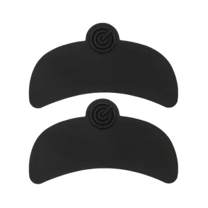 Parches reutilizables de silicona debajo de los ojos – NEGRO