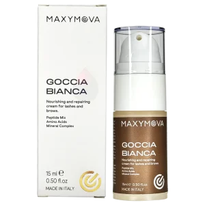 GOCCIA BIANCA Crema nutritiva y reparadora Lash & Brow Lamination MAXYMOVA