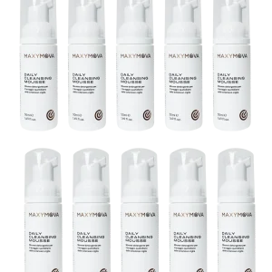 SET 10 Cleansing Mousse 50 ml Pestañas&Rostro con Extracto de Flor de Manzanilla y Agua de Hoja de Hammamelis