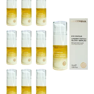 Set 10 Under Patch Glow Serum, cuidado para el contorno de ojos con 23K