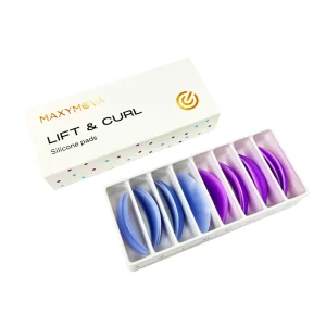 LIFT&CURL Professional Silicone Eyelash Shields for Lash Lamination - 8 Pairs