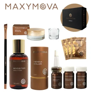Business Henna Kit with 3 Henna colours and accessories