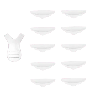Nuvola Silicone Shields for Eyelash Lamination - 5Sizes with Free Y Comb