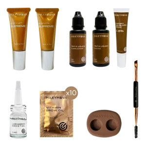 Kit de laminado de cejas. Resultados profesionales MAXYMOVA Bussines